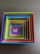 used Melissa & Doug Alphabet Stacking And Nesting Blocks