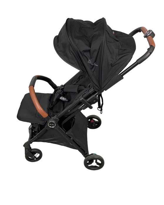 secondhand Silver Cross Jet Compact Stroller, 2022, Black