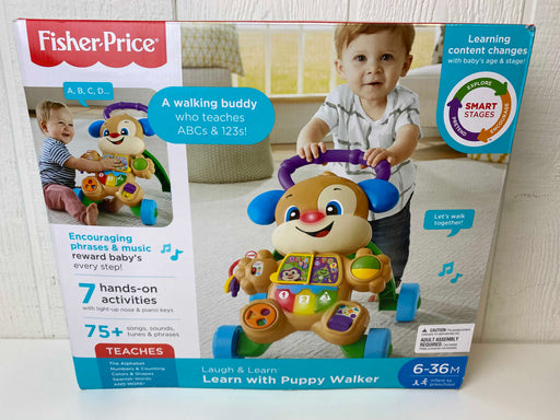 used Fisher Price Laugh & Learn Smart Stages Learn With Puppy Walker