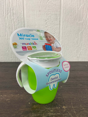 Munchkin Miracle 360 Trainer Cup 7 Ounce 1-Pack - Green