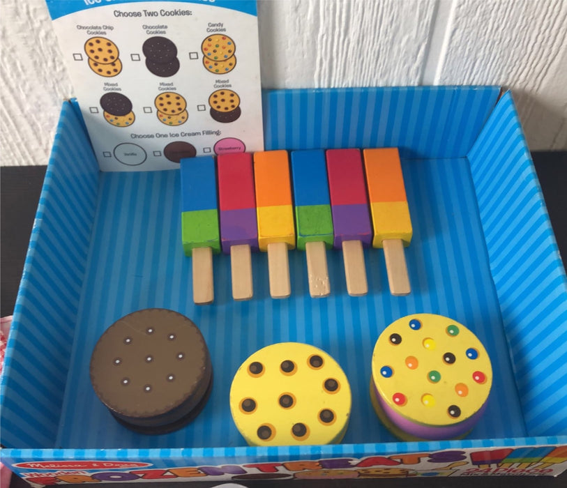 secondhand Melissa & Doug Frozen Treats Play Food