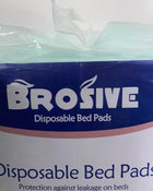 secondhand Brosive Disposable Bed Pads, 30 Count