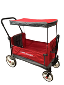 used Radio Flyer Convertible Stroll 'N Wagon with Canopy