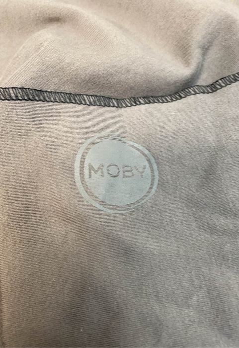 secondhand Moby Wrap Baby Carrier, Charcoal