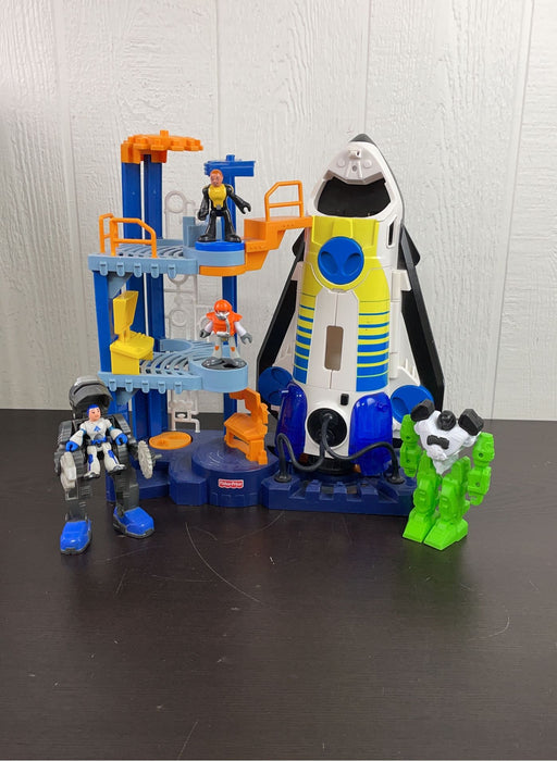 used Fisher Price Imaginext Space Shuttle And Tower