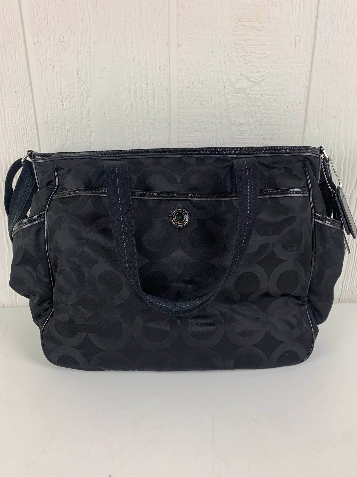 black coach diaper bag backpack Size:10.5 Catfish Kit 30 pcs Missing-UPC
