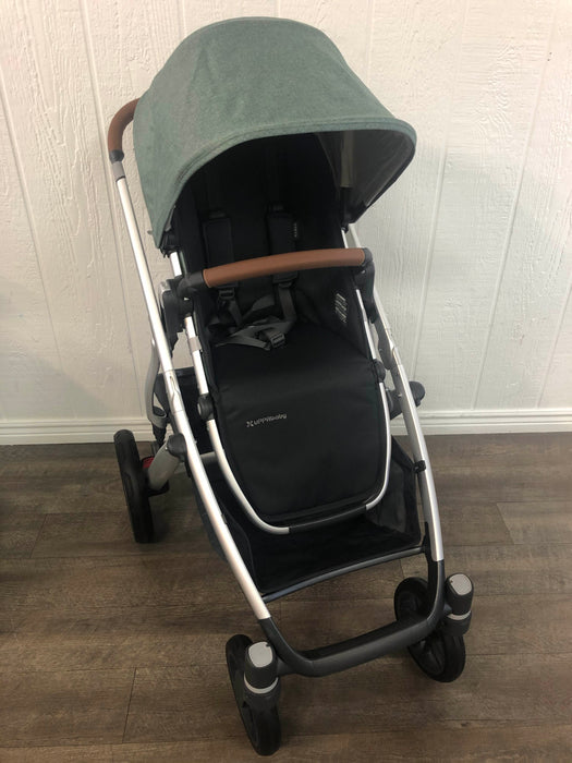 secondhand UPPAbaby VISTA V2 Stroller, 2019, Emmett (Green Melange)