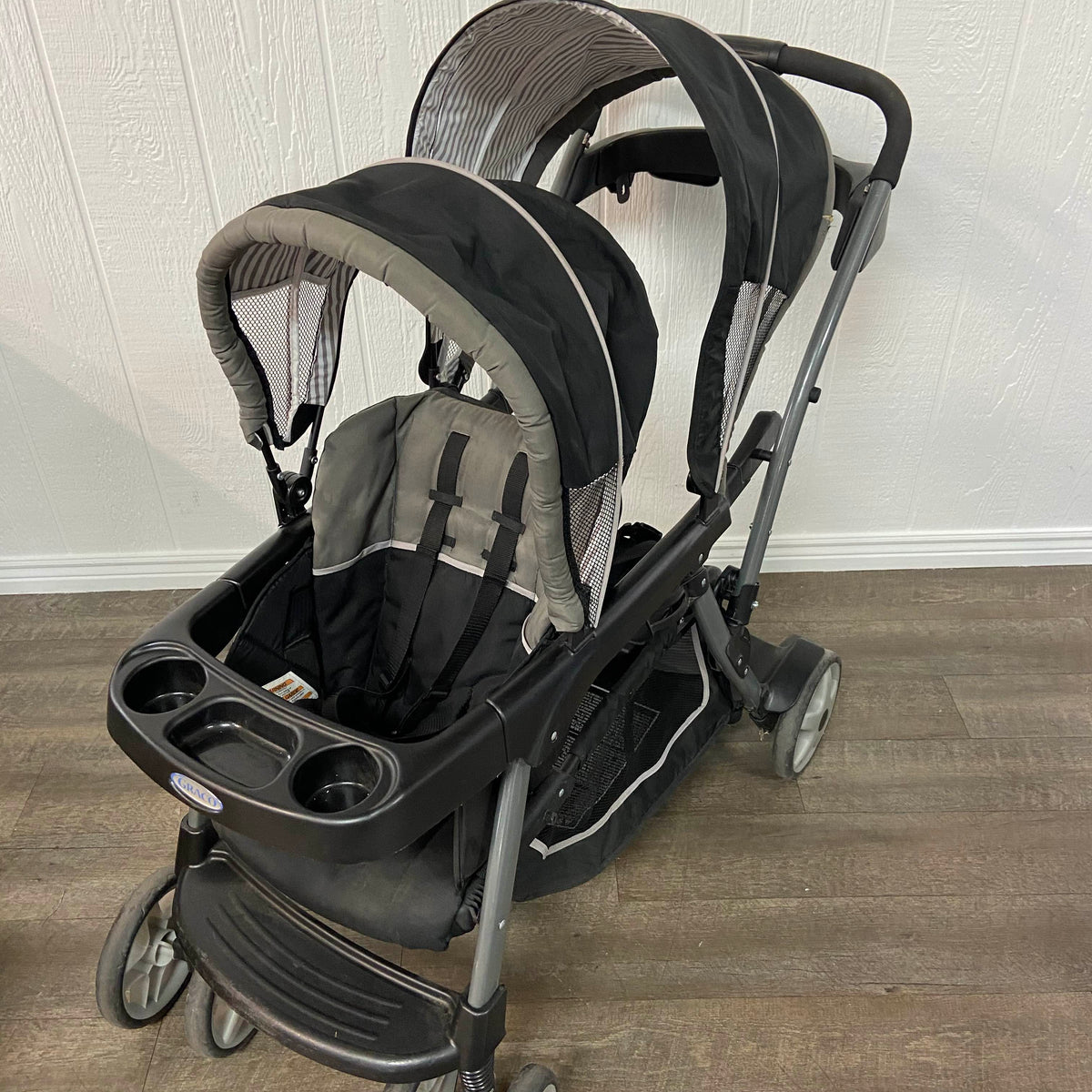 graco double stroller footrest Graco RoomFor2 Stand And Ride Double Stroller, 2016