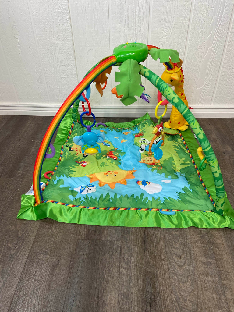 Fisher Price Rainforest Melodies and Lights Deluxe Gym