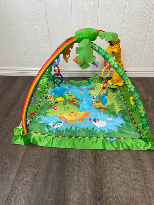 used Fisher Price Rainforest 1-2-3 Musical Gym