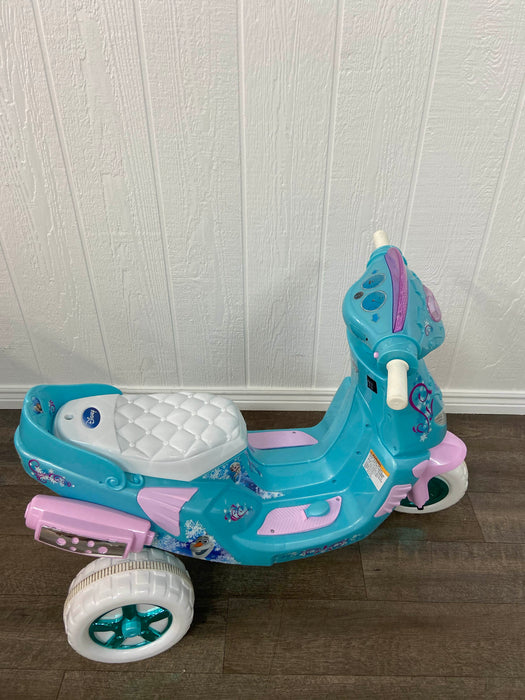 used Kid Trax Frozen Kids Scooter Ride On