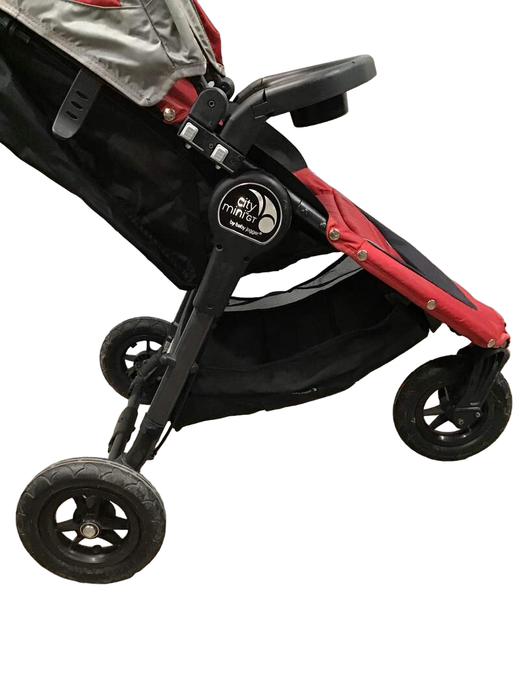 used Baby Jogger City Mini GT Single Stroller, 2017, Crimson