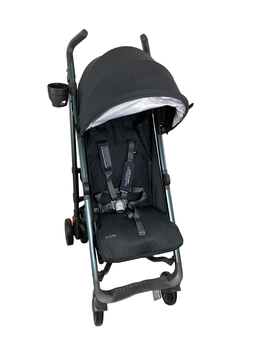 uppababy g-luxe umbrella stroller - jake UPPAbaby G-LUXE Stroller, 2022, Jake (Black)