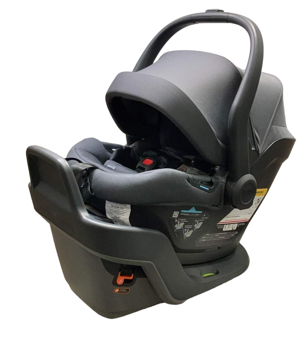 used UPPAbaby MESA MAX Infant Car Seat and Base, 2022, PureTech Greyson