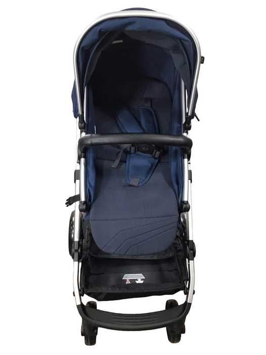 secondhand Mompush Meteor 2 Stroller, Navy Blue, 2022