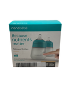 Shop Nanobébé Flexy Silicone Baby Bottles, 5oz, 2-Pack, Teal at GoodBuy Gear