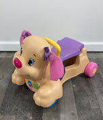 secondhand Fisher Price Laugh And Learn Stride-To-Ride Puppy