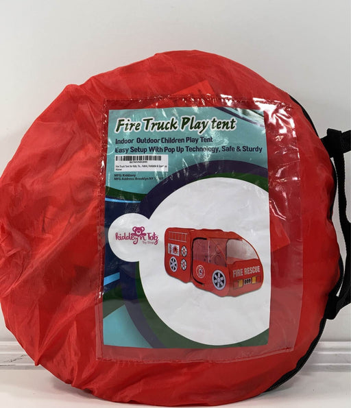 used Kiddey N Totz Pop Up Play Tent, Fire Truck