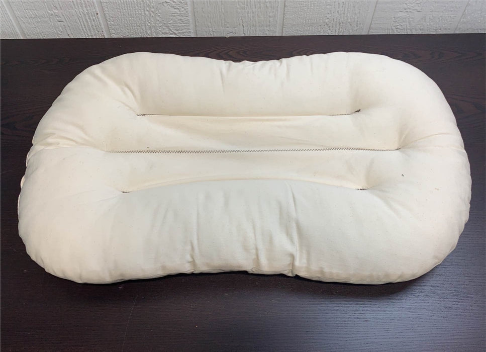 used Snuggle Me Organic Sensory Infant Lounger, Natural