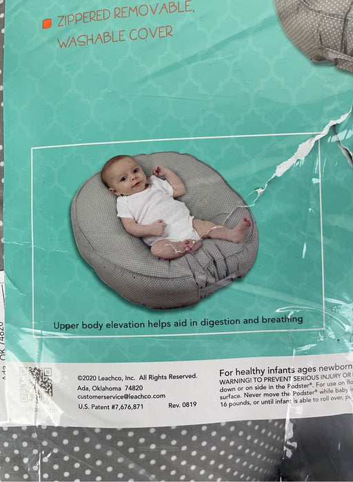 secondhand Leachco Podster Sling-Style Infant Lounger Pillow