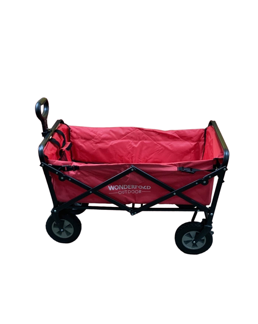 used Wonderfold S1 Utility Folding Wagon, Red