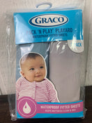 used Graco Pack n Play Fitted Sheet, 2 Pack