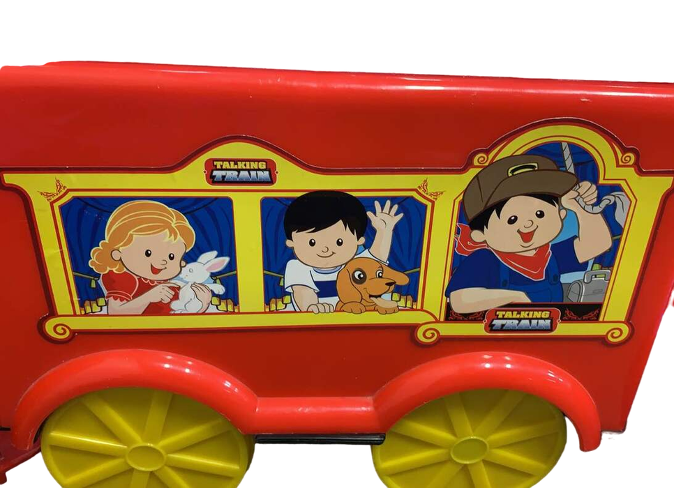 Kids Motorz 6v Battery Operated Ride On Talking Train With Tracks