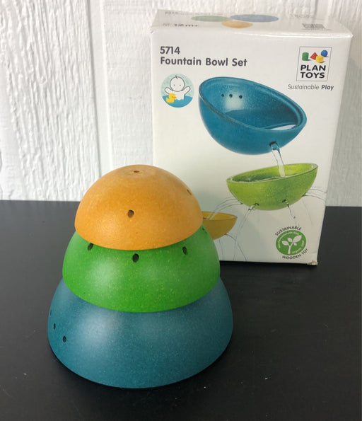 secondhand Plan Toys Fountain Bowl Set