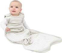 used Woolino 4 Seasons Ultimate Sleep Bag, 2-24 months, Birch Grey