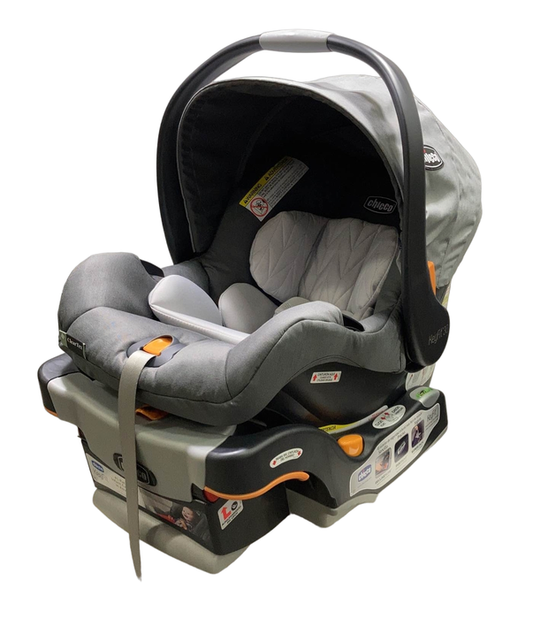 used Chicco KeyFit 30 ClearTex Infant Car Seat, 2021, Slate