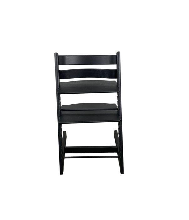 used Stokke Tripp Trapp Chair, Black Oak