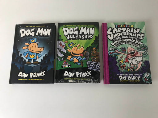 used BUNDLE Books By Dav Pilkey