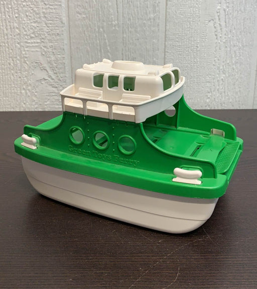 used Green Toys Ferry Boat, Green and White