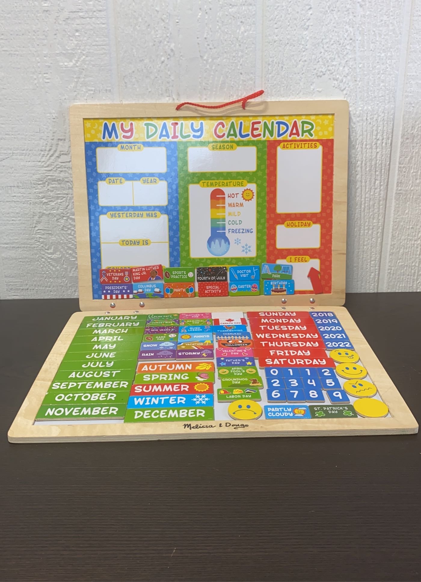 Melissa and doug my monthly discount magnetic calendar