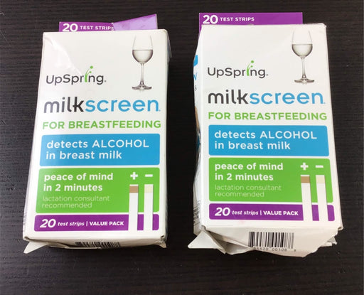 used Upspring Milkscreen Disposable Breastmilk Home Test Strips