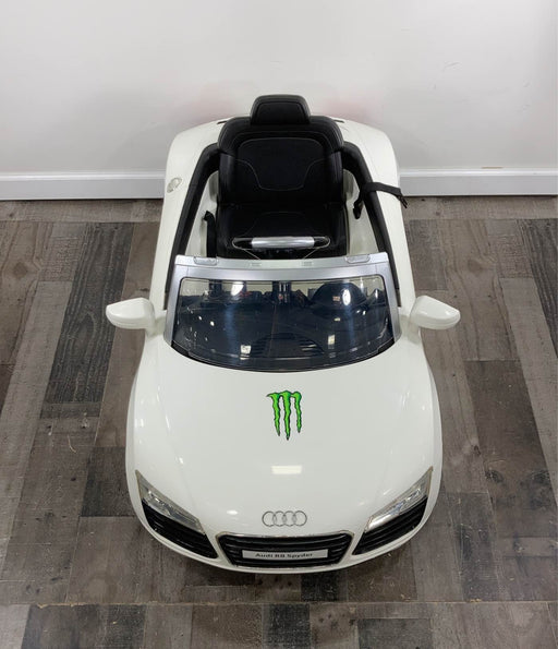 secondhand Audi R8 12 Volt Ride On Car