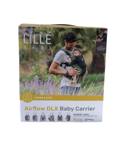 used Lillebaby Complete Airflow Baby Carrier, Watercolor Space Dye