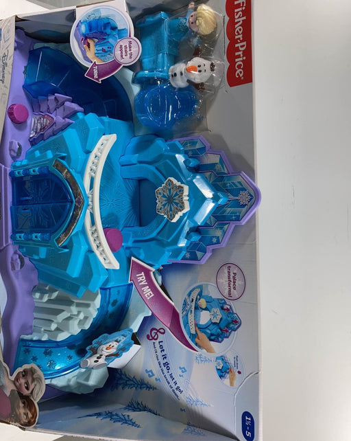 secondhand Fisher Price Little People Disney Frozen Elsa Palace Playset