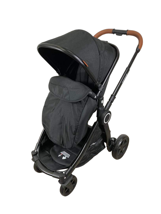 secondhand Mompush Ultimate 2 Baby Stroller, 2023, Black with Black Frame