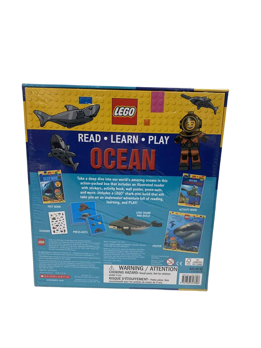 secondhand LEGO Read Learn Play Set, Ocean