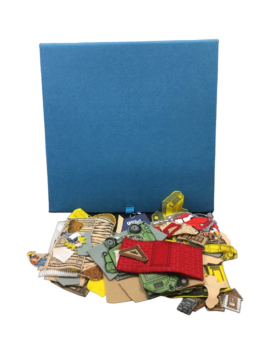 secondhand Felt Fantasies Felt Board With Accessories