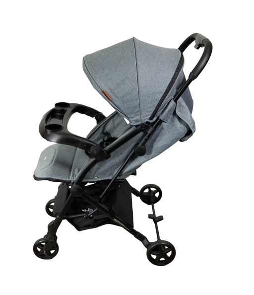 secondhand Mompush Lithe V2 Stroller, Grey, 2022