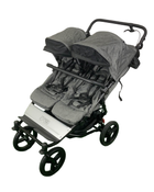 used Mountain Buggy Duet Luxury Double Stroller, 2022, Herringbone Luxe