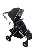 used Mockingbird Single to Double Stroller, 2022, Silver with Penny Leather, Windowpane, Black