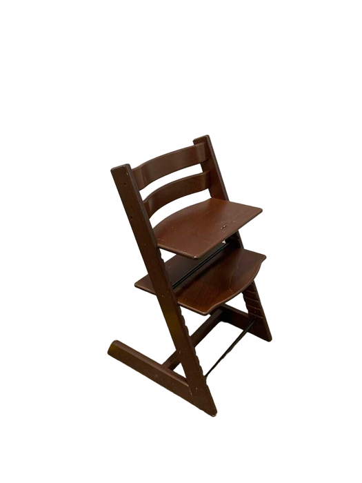 used Stokke Tripp Trapp Chair, Walnut