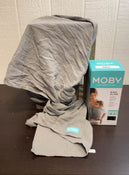 used Moby Ring Sling, Pewter