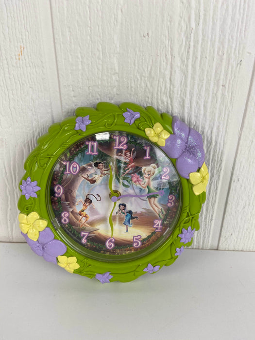 used Disney Tinkerbell Wall Clock