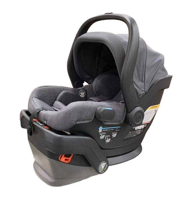 used UPPAbaby MESA V2 Infant Car Seat, 2023, Charcoal Melange Merino Wool)