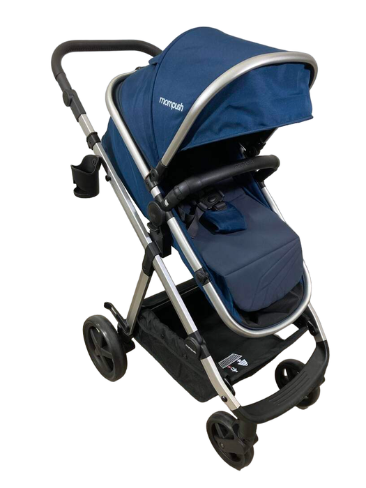 used Mompush Meteor 2 Stroller, Navy Blue, 2022