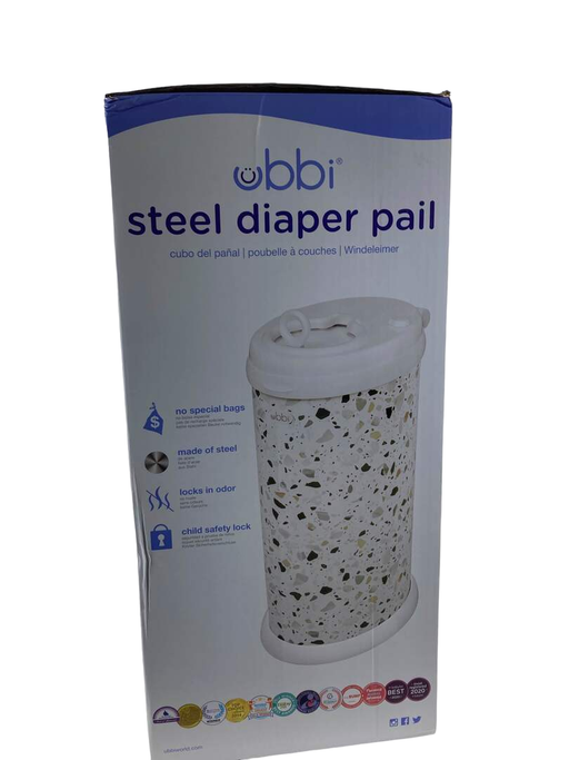 Shop Ubbi Diaper Pail, Terrazzo at GoodBuy Gear